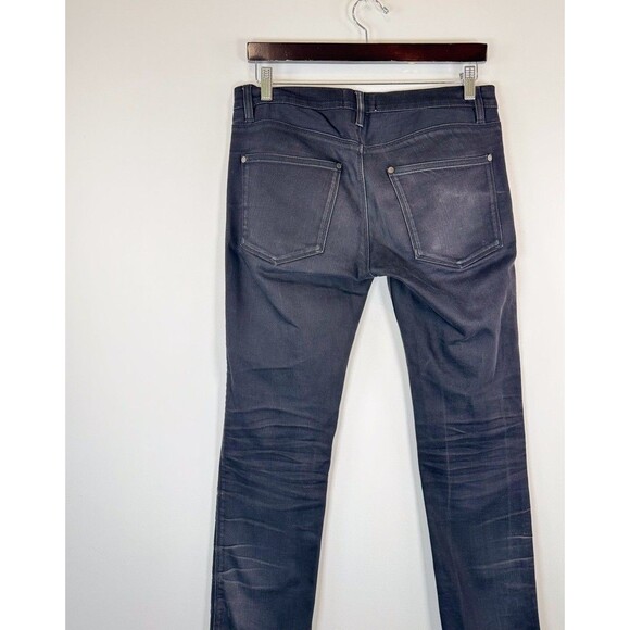 Acne Studios Mens Jeans Black Denim Max Cash Skinny Slim Stretch Dark Wash 30x28 - Picture 7 of 10